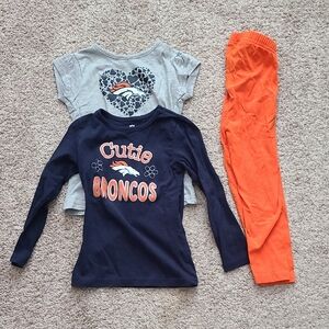 NFL Denver Broncos Bundle Shirt And Pants 4T